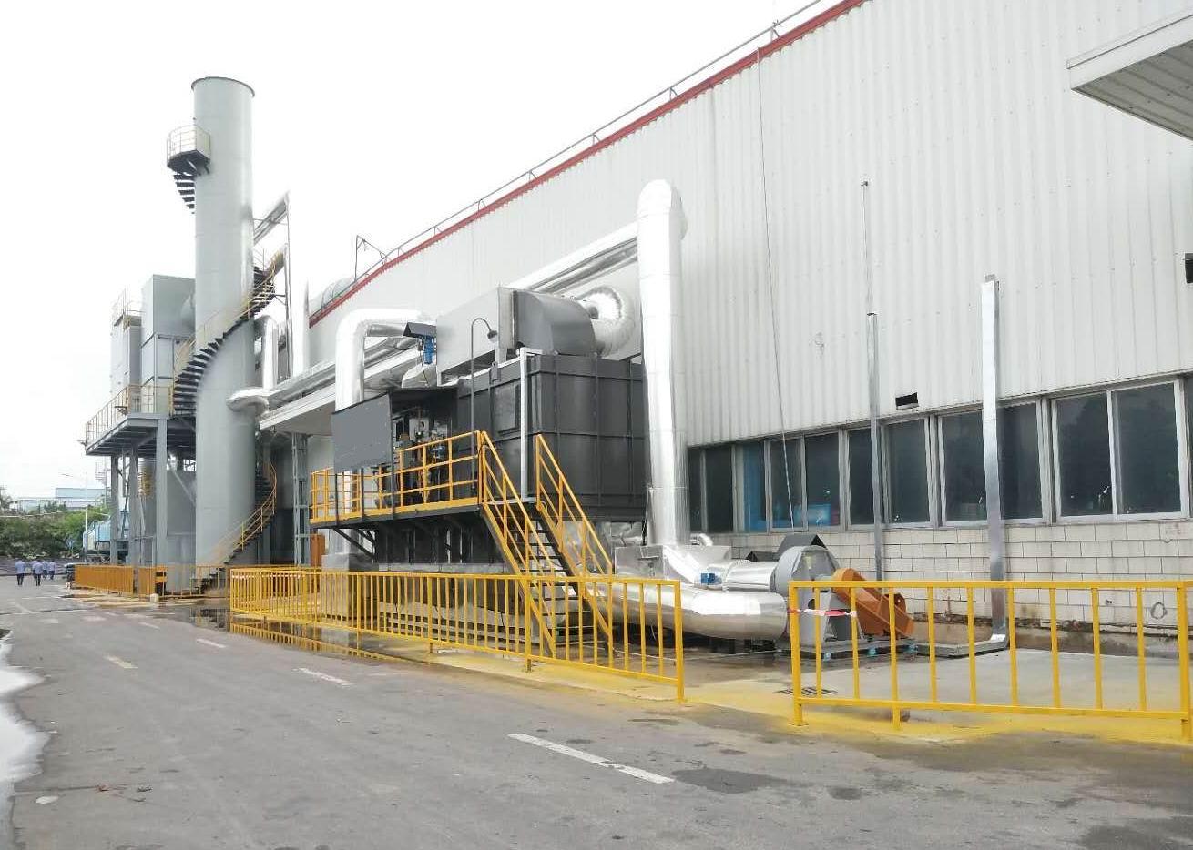 沸石轉(zhuǎn)輪+RTO蓄熱燃燒設備